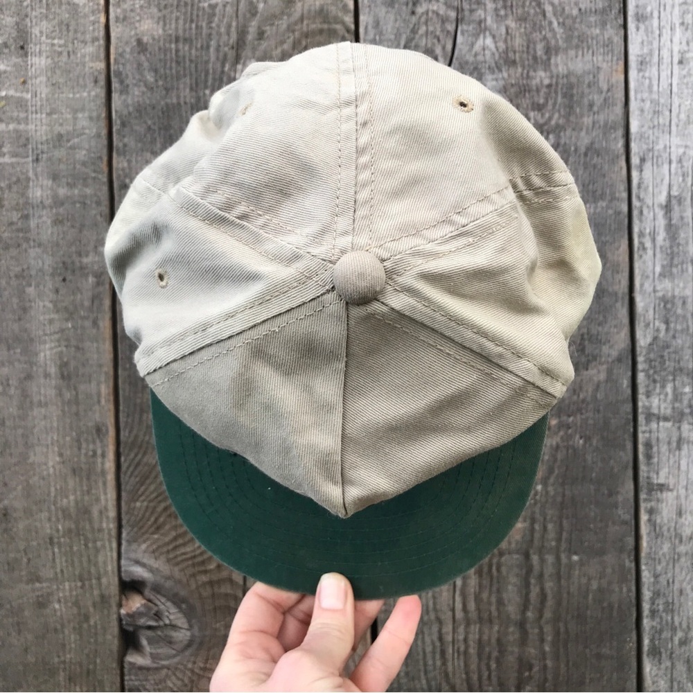 SOLD! Vintage Embroidered Ducks Unlimited Klamath Falls Oregon Cord Brim Hat OS - Picture 8 of 10